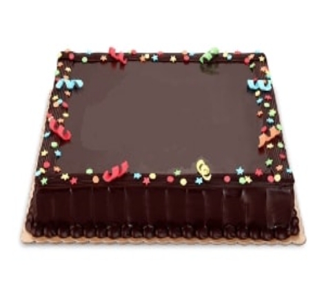 Özel Yapım 75 Kişilik Kare Dikdörtgen Çikolatalı Pasta